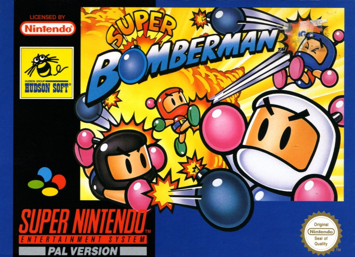 Super Bomberman - jogos mais nostálgicos da Super Nintendo