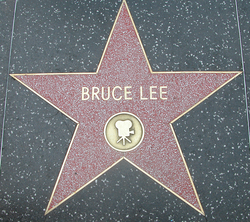 Estrela de Bruce Lee na Calçada da Fama em Hollywood