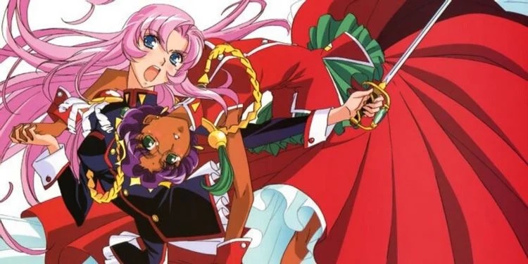 casais mais populares do anime Seinen - Utena Tenjou & Anthy Himemiya 