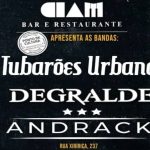 Tubarões Urbanos, Andrack e Degralde se apresentarão no CIAM em São Paulo