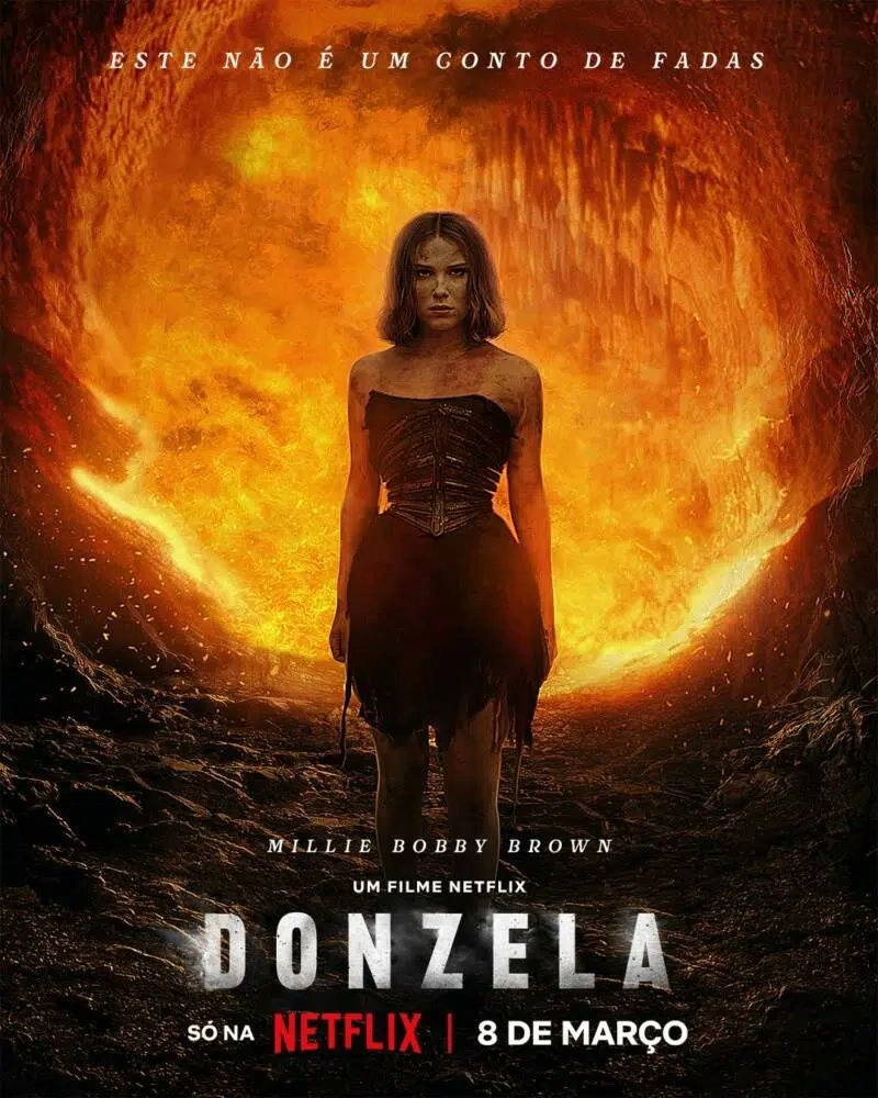  Donzela (2024), fantasia da Netflix protagonizada por Millie Bobby Brown