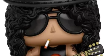 🎸 Prepare-se para uma explosão de rock com o POP! ROCKS – Guns N’ Roses – Slash #51 da Funko! 🤘