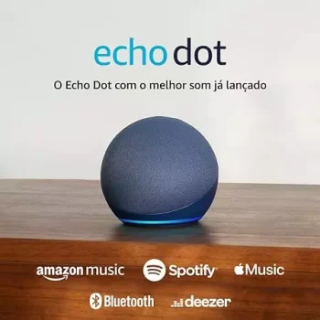 Transforme Seu Lar com o Echo Dot 5ª Geração: Tecnologia e Estilo ao Seu Alcance!