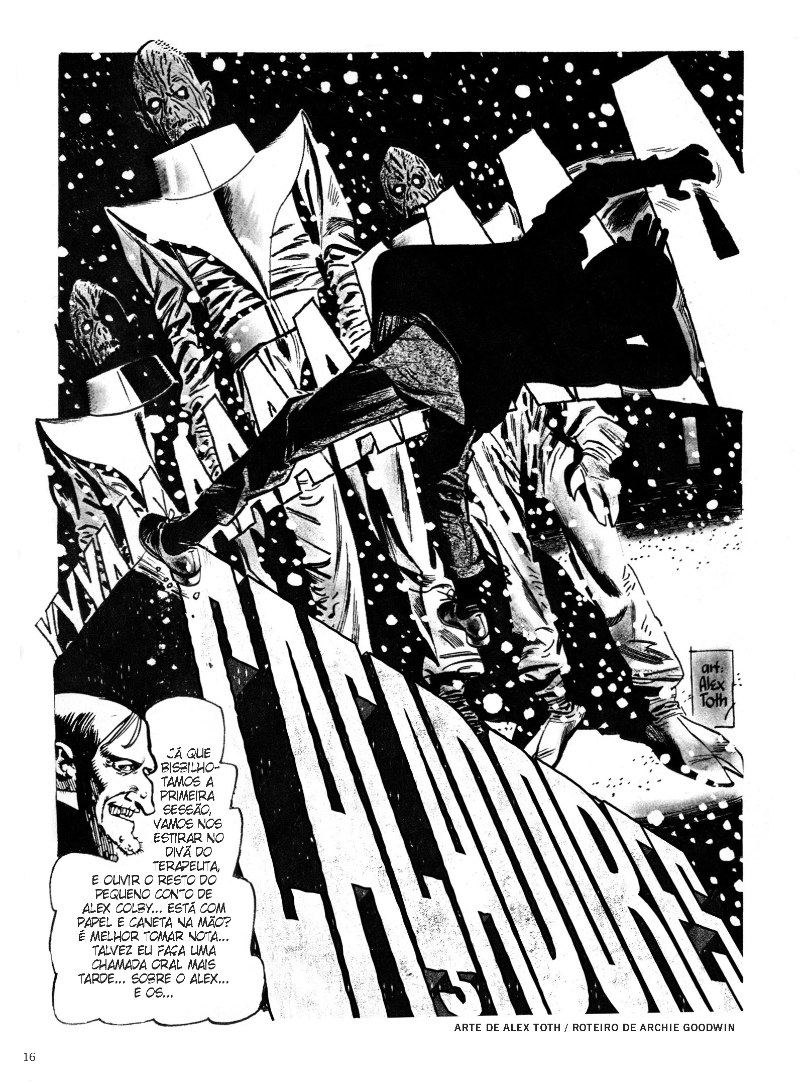 Creepy Apresenta Alex Toth, de Alex Toth, publicado pela Editora Devir