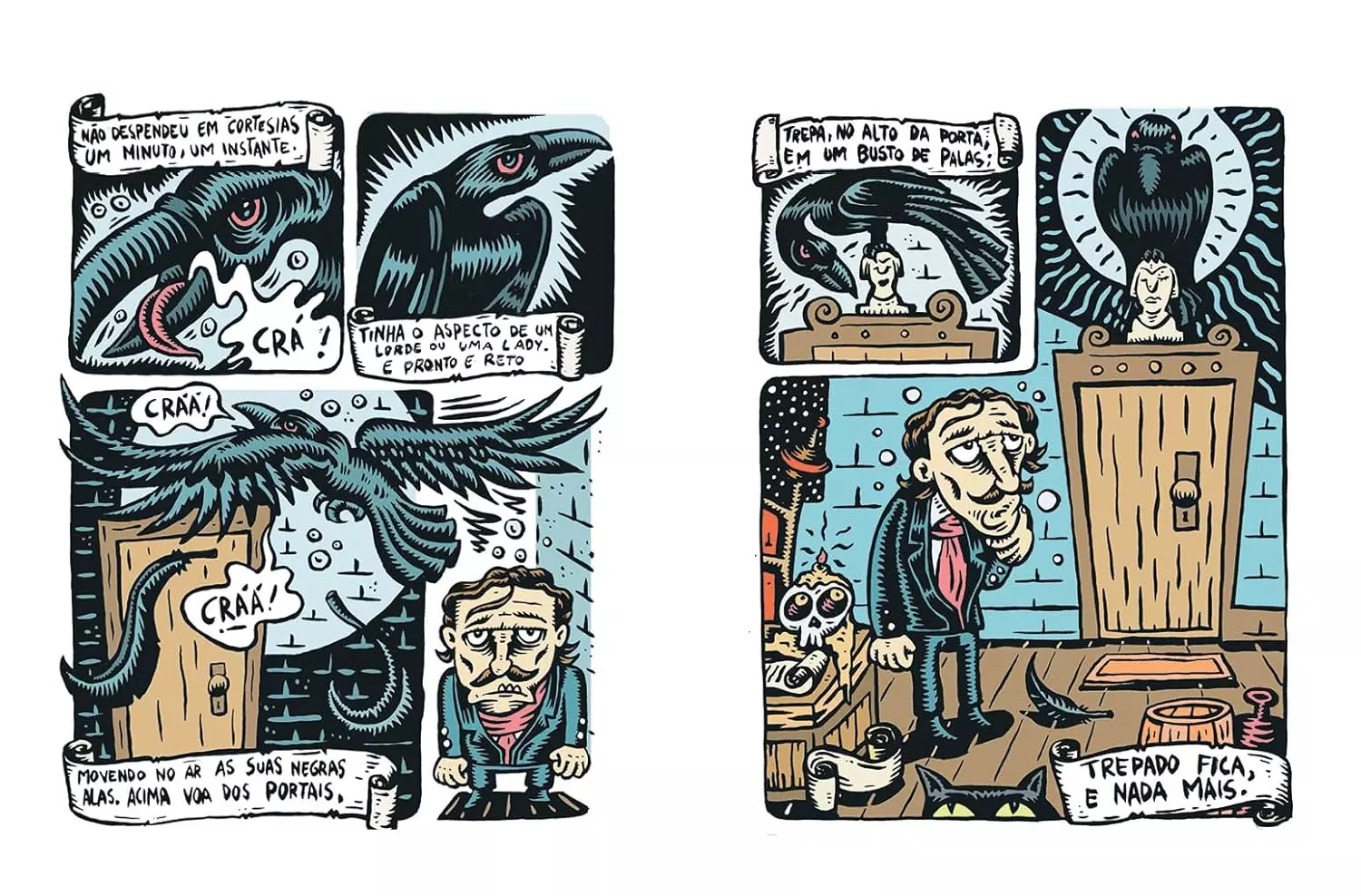 O Corvo em quadrinhos