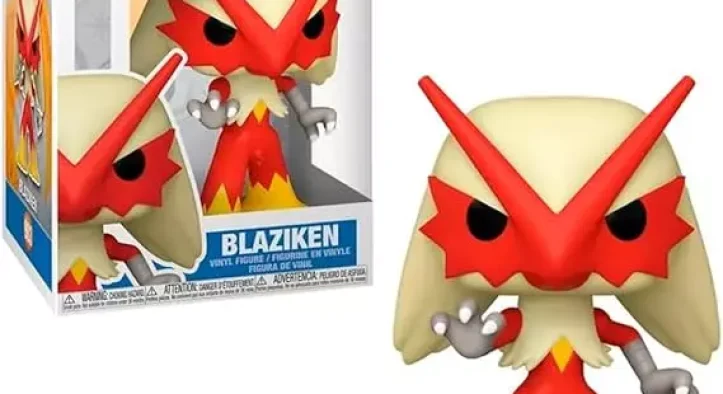 Funko Pop! Pokémon Blaziken: O Colecionável Oficial que Todo Fã de Pokémon Precisa Ter