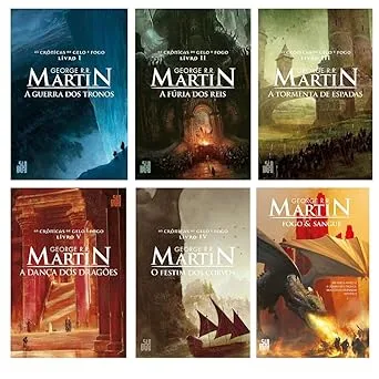 Guerra Dos Tronos Fogo E Sangue As Cronicas De Gelo E Fogo: Coleção Com 6 Volumes