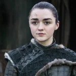 Maisie Williams interpretou Arya Stark por oito anos. Divulgação/HBO