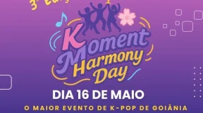 Harmony Day 3ª edição chega a Goiânia com concursos de K-pop, cosplay e atrações geek em maio de 2026