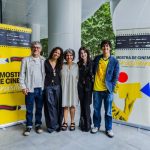 Equipe de "O Deserto de Luiza" no Festival Internacional de Cinema de Xangai para sessão especial do filme seguida de debate | Créditos: Rayane Mainara